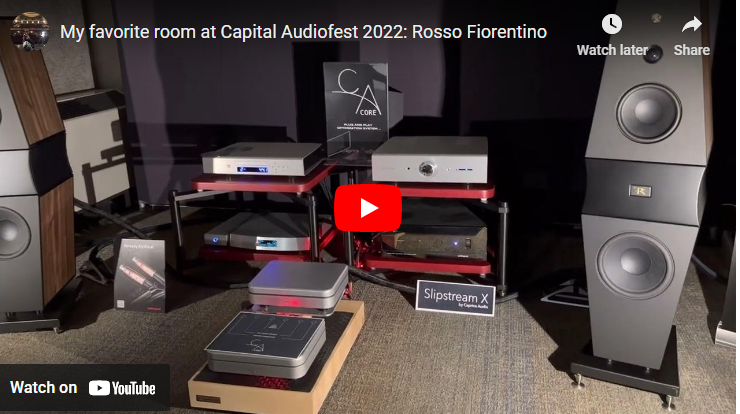 HiFi X-Man lists Rosso Fiorentino and Norma Audio as Favorite Room at Capital Audio Fest 2022